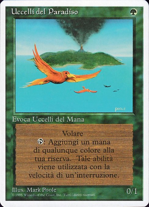 Uccelli del Paradiso