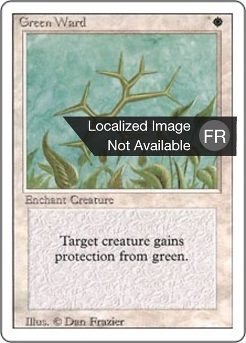 Rune de garde verte