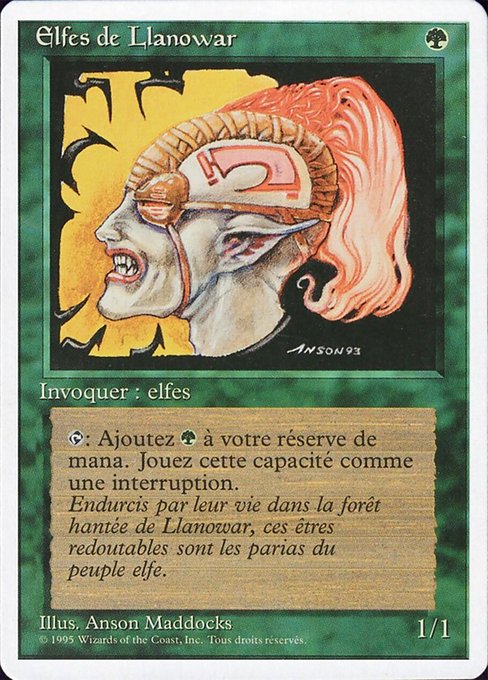 Elfes de Llanowar