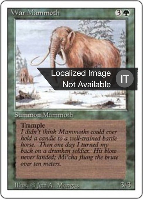 Mammut da Guerra