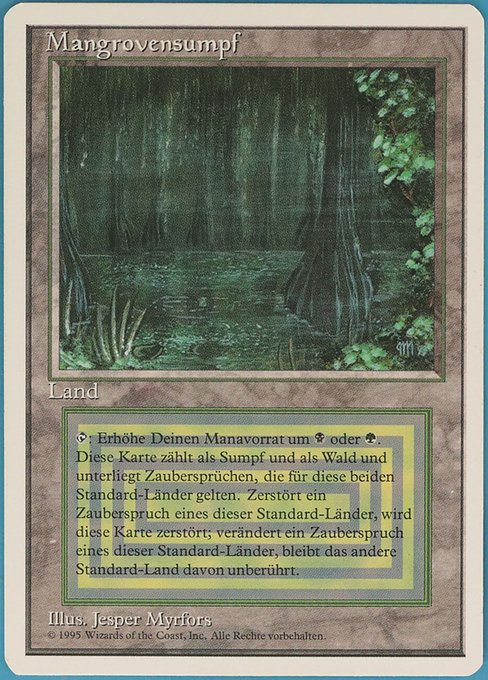 Mangrovensumpf