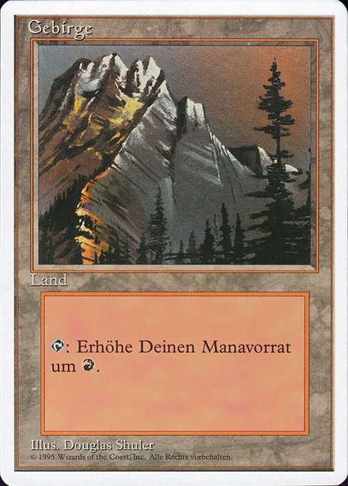 Gebirge