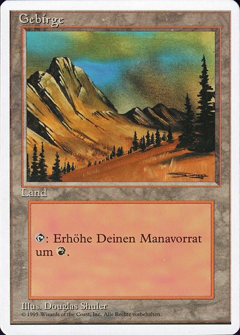 Gebirge