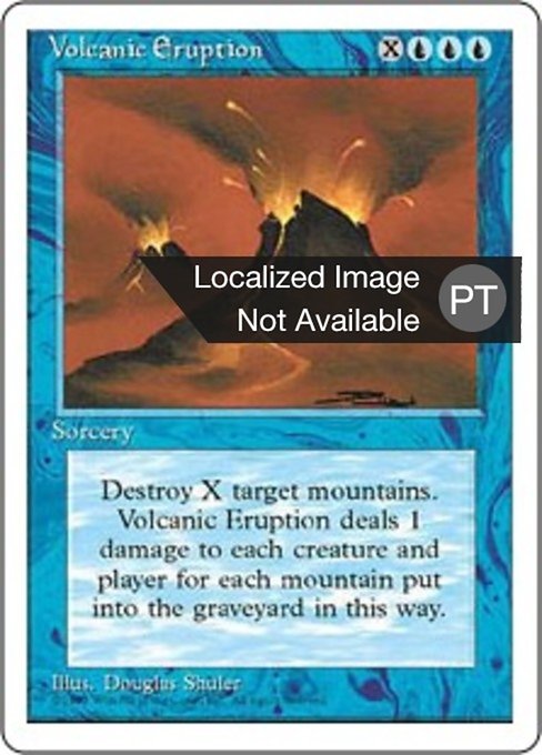 Erupção Vulcânica
