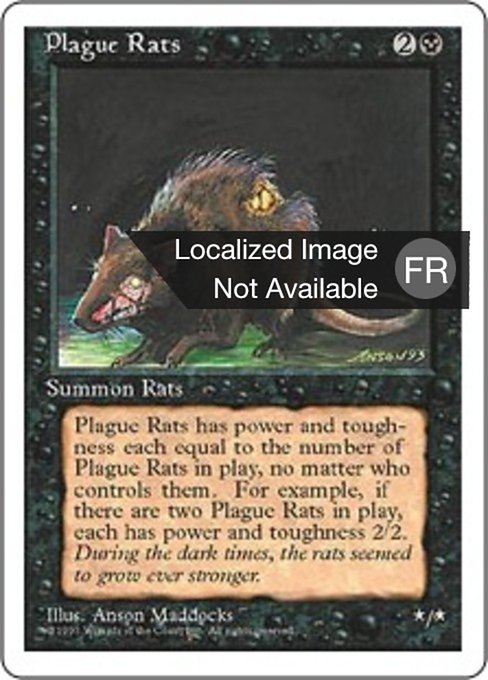 Rats de la peste