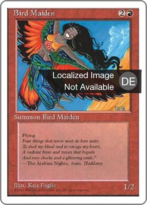 Vogelmädchen