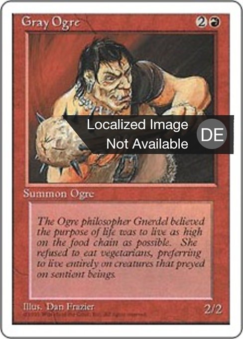 Grauer Oger