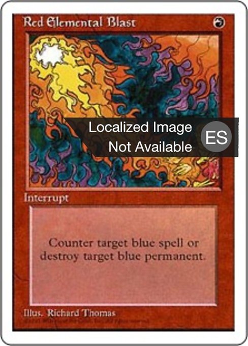 Ráfaga elemental roja