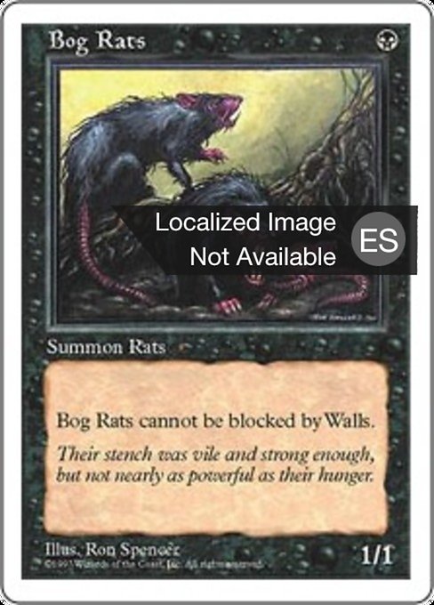 Ratas de la ciénaga