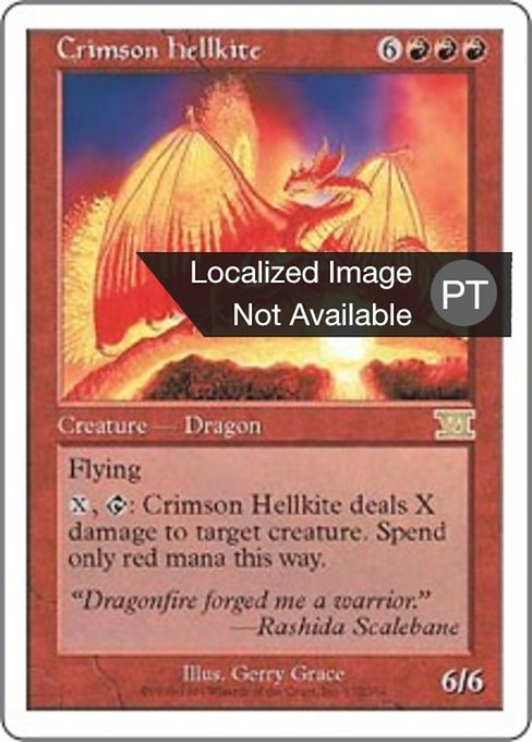 Dragão Avérneo Escarlate