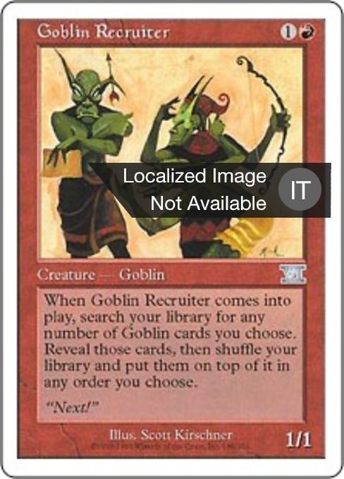Goblin Reclutatore