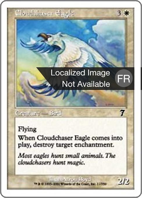 Aigle chasse-nuages