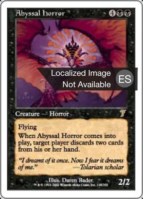 Horror abismal