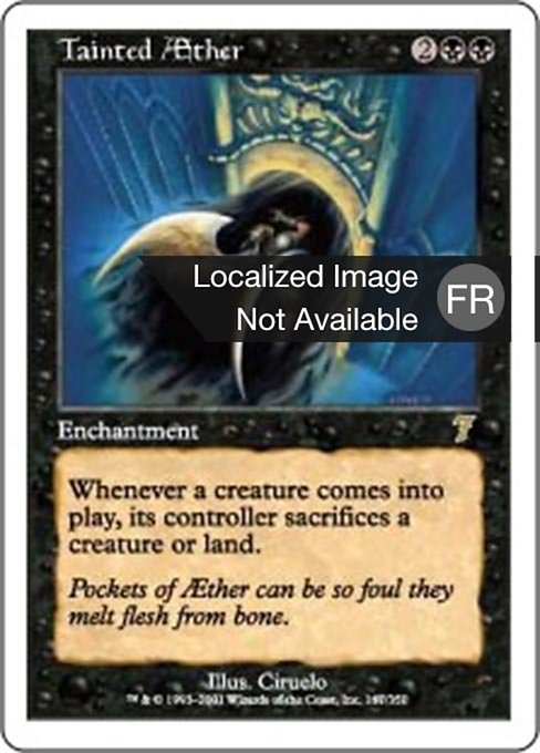 Aether souillé