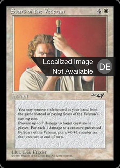 Narben des Veteranen