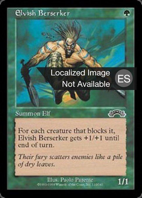 Berserker élfico