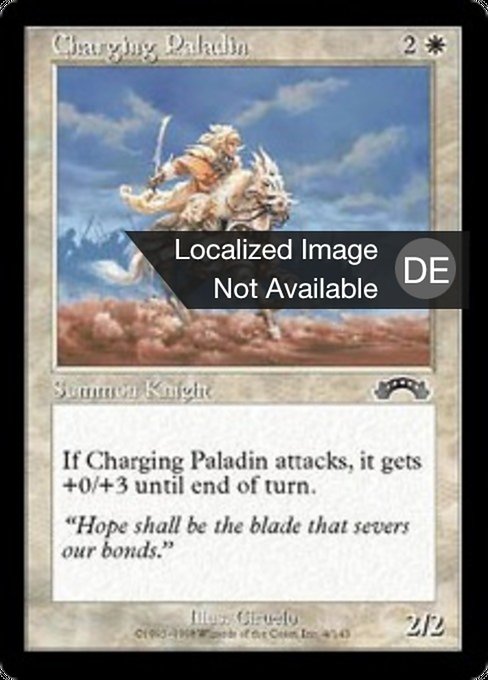 Angriffslustiger Paladin