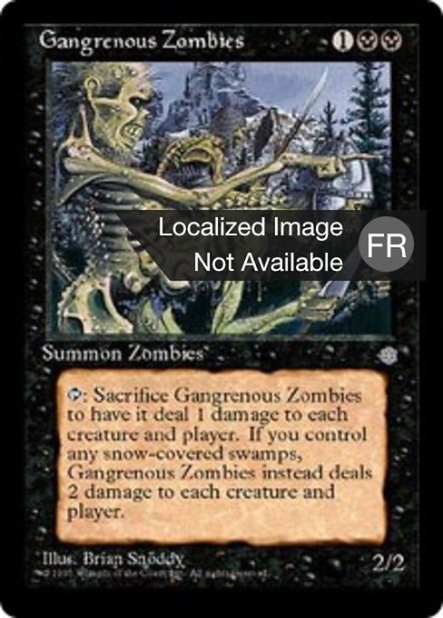 Zombies gangreneux