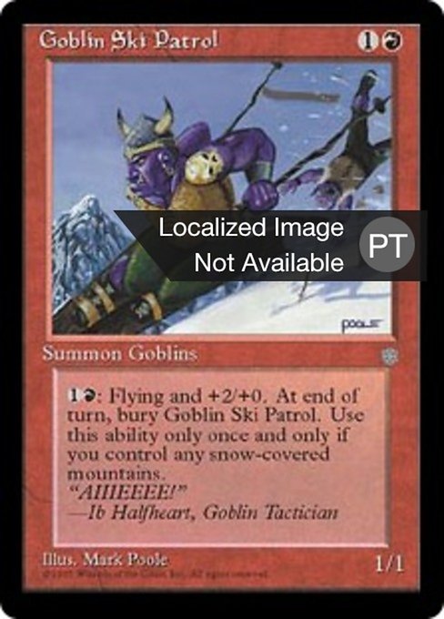 Patrulha de Goblins Esquiadores