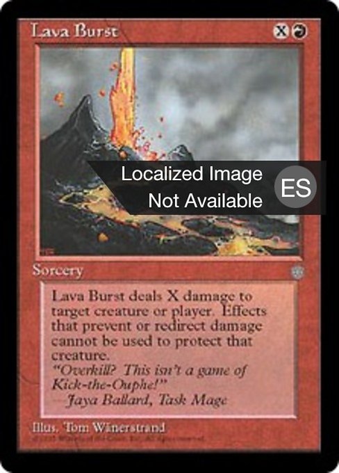 Erupción de lava