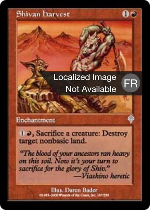 Récolte shivâne