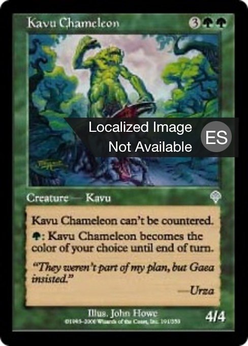 Kavu Camaleón
