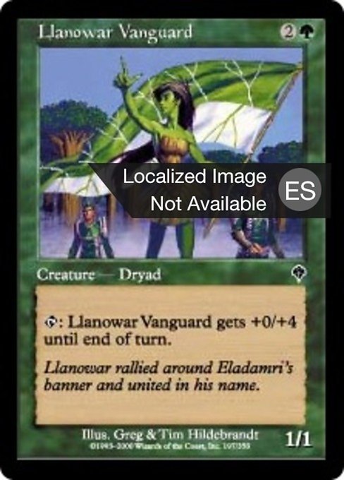 Vanguardia de Llanowar