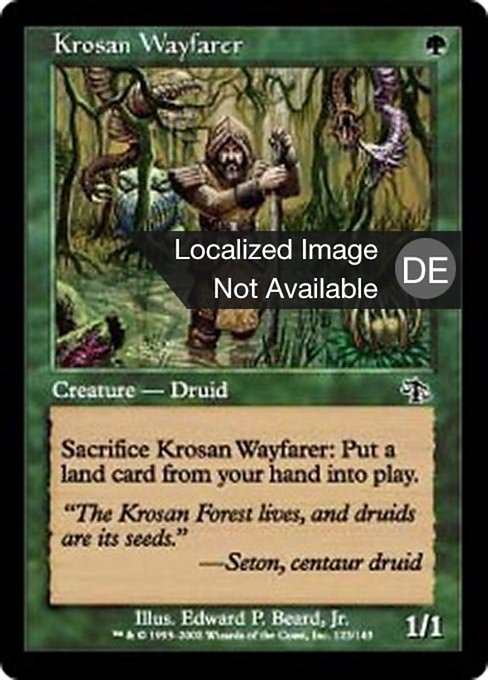 Krosanischer Wanderer