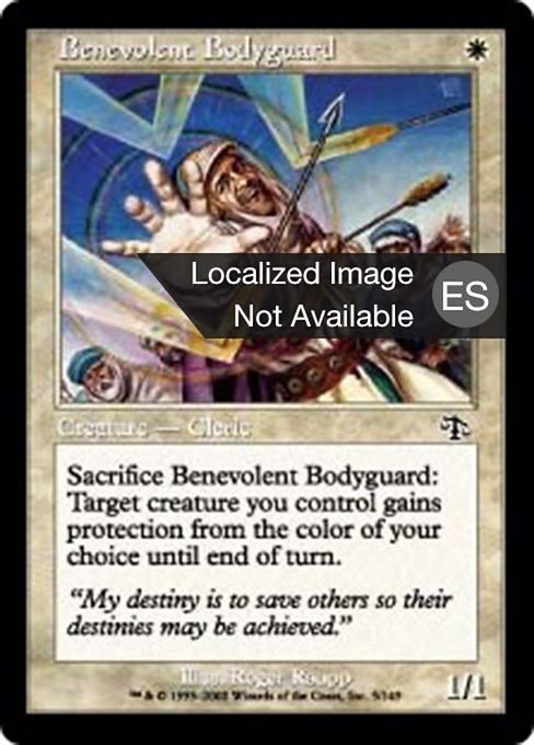 Guardaespaldas benevolente