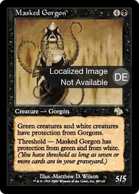 Maskierte Gorgo
