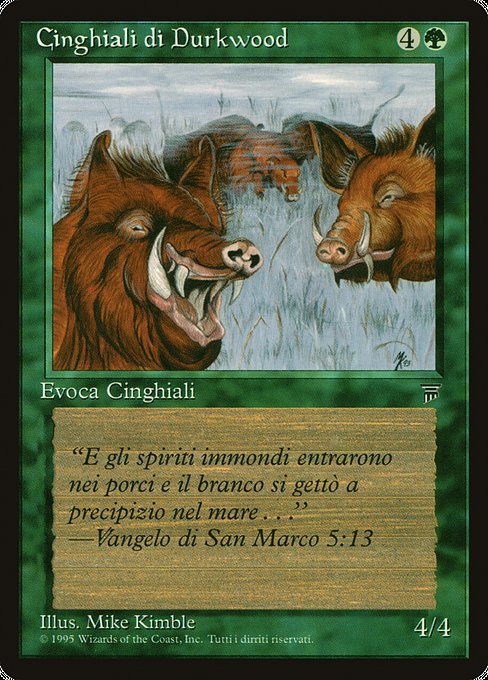 Cinghiali di Durkwood