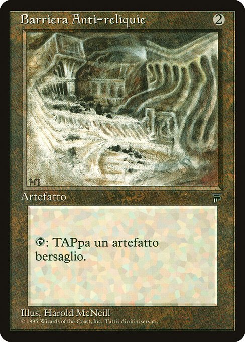 Barriera Anti-reliquie