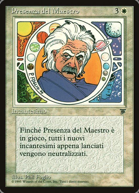 Presenza del Maestro