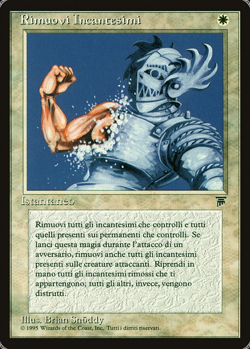 Rimuovi Incantesimi