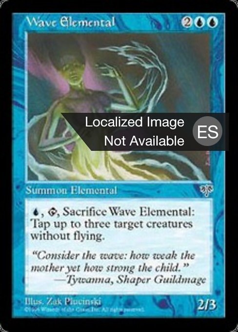 Elemental de las olas