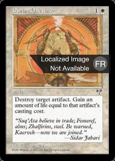 Offrande divine