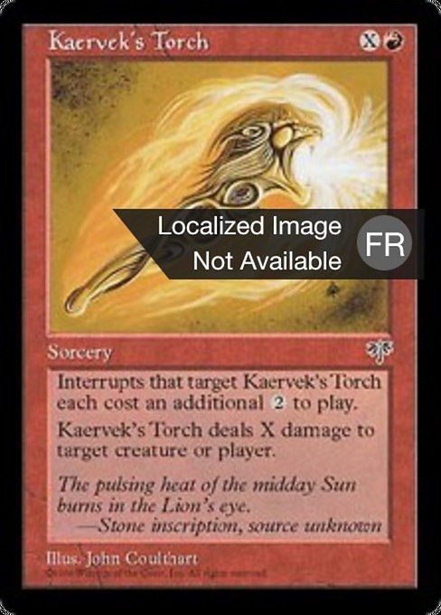 Torche selon Kaervek