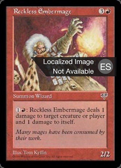 Mago ígneo temerario