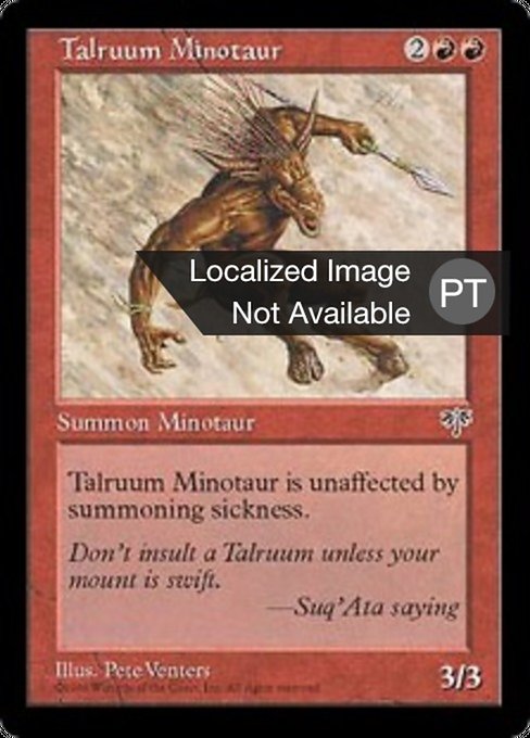 Minotauro de Talruum