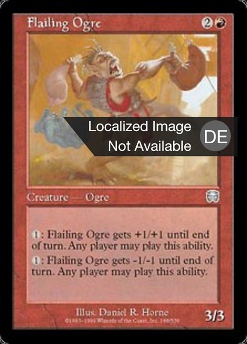Dreschender Oger