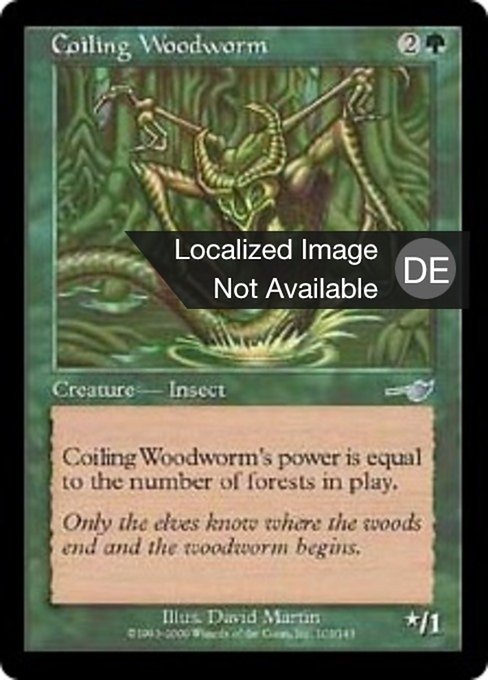 Windender Holzwurm