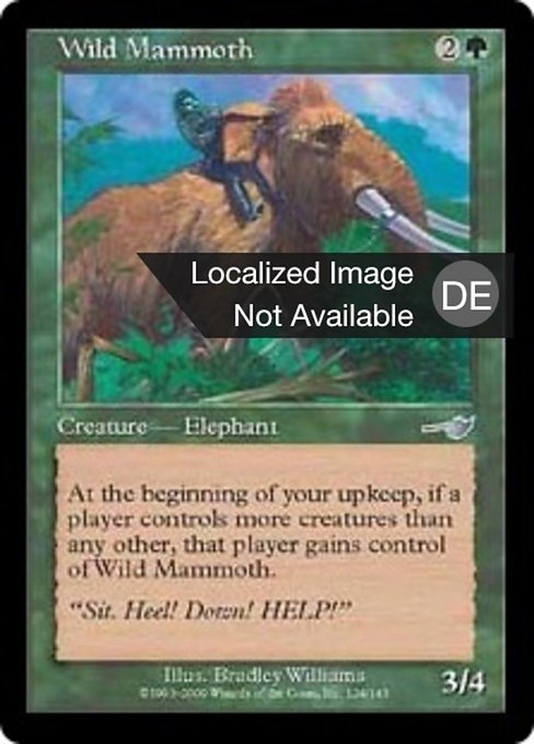Wildes Mammut