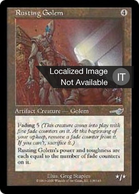 Golem Arrugginito