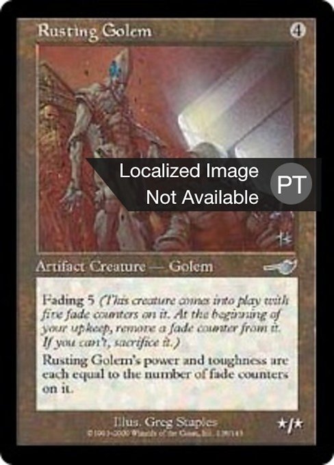 Golem Enferrujado