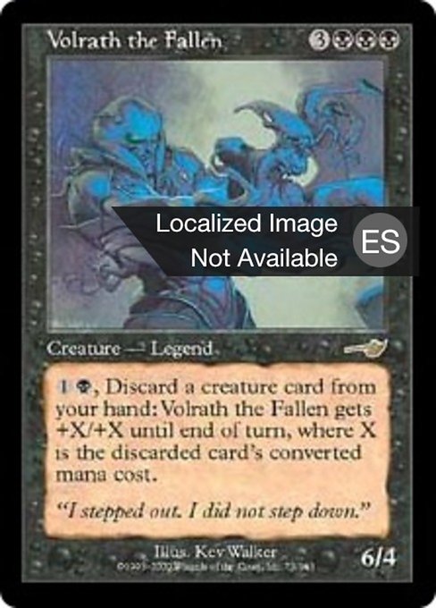 Volrath, el caído