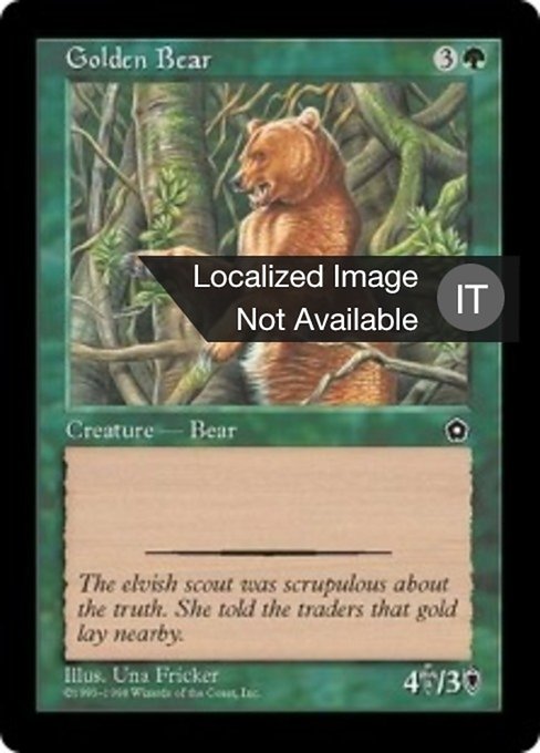 Orso Dorato