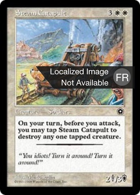 Catapulte a vapeur