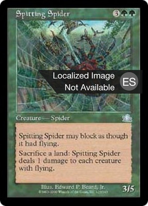 Araña Escupidora