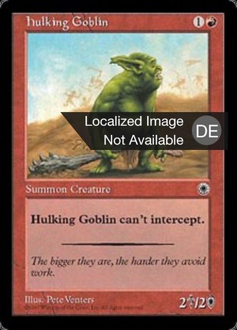 Grobschlächtiger Goblin