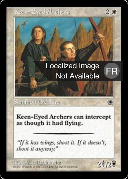 Archer aux yeux perçants